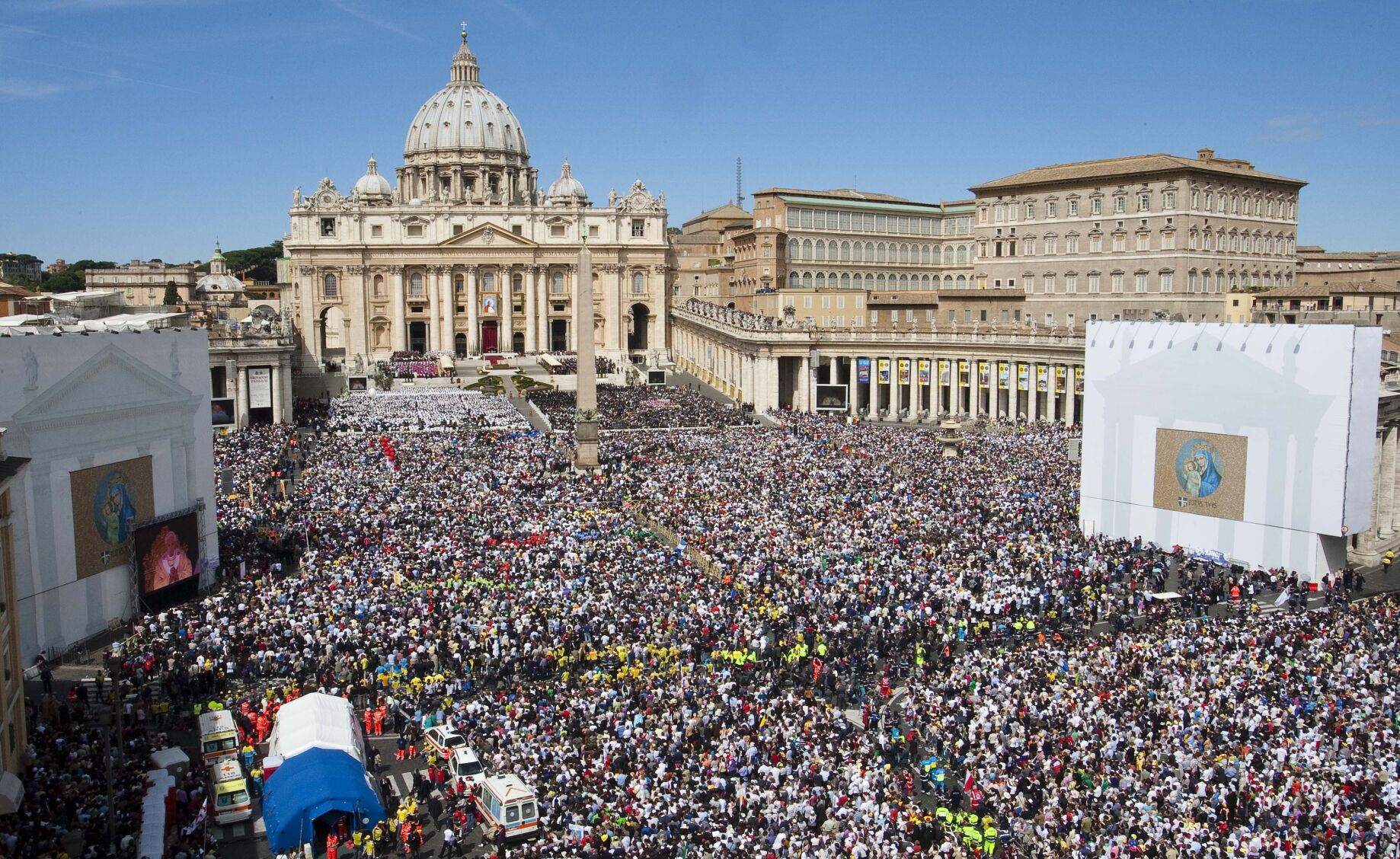 2011: Pope John Paul II Beatification